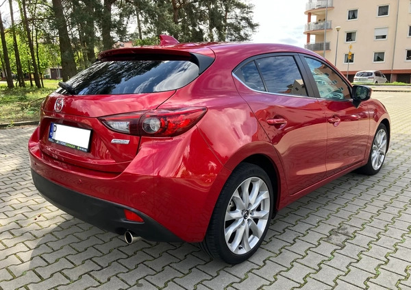 Mazda 3 cena 48800 przebieg: 194000, rok produkcji 2014 z Leszno małe 407